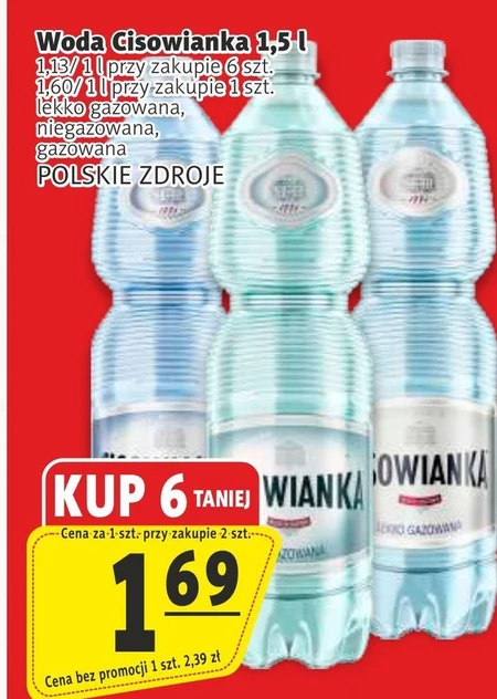 Мінеральна вода Cisowianka