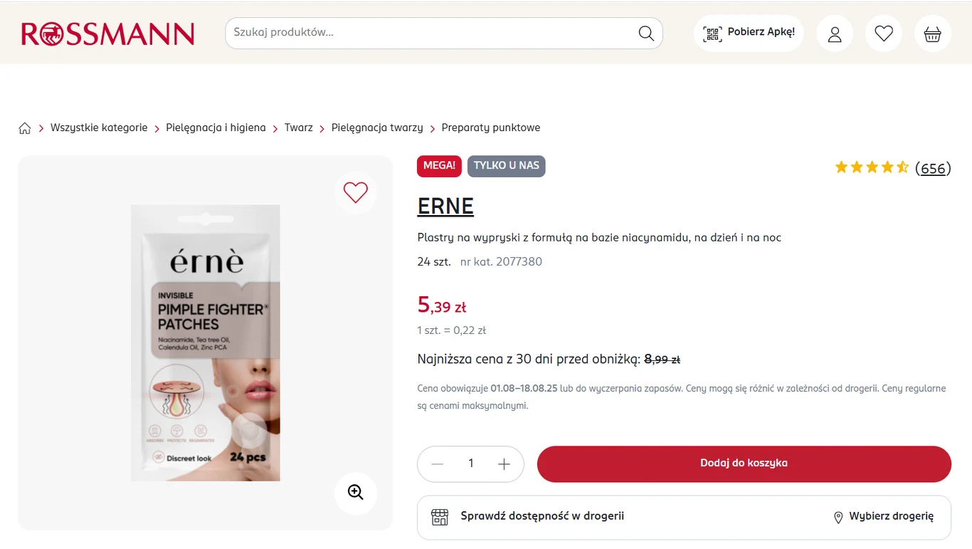 Te plastry na niedoskonałości przyspieszają gojenie wyprysków i ukrywają zaczerwienienia. Mój hit!