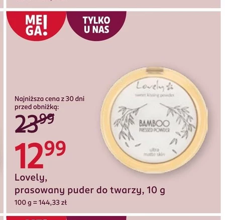 Puder bambusowy Lovely