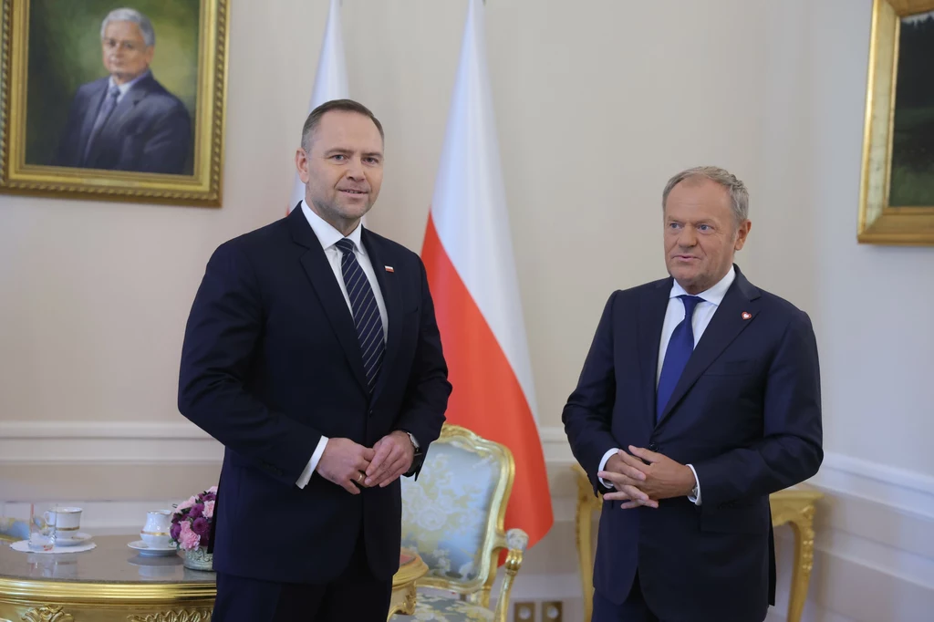 Spotkanie prezydenta Karola Nawrockiego z premierem Donaldem Tuskiem/