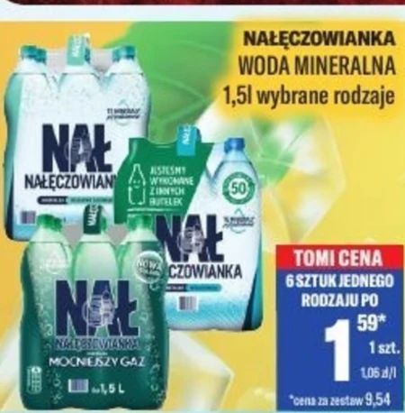Woda mineralna Nałęczowianka