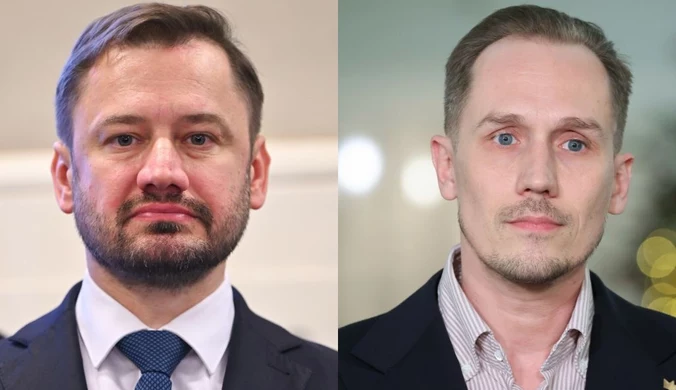 Prezydent Krakowa Aleksander Miszalski (L) pozwie posła Konfederacji Konrada Berkowicza (P)