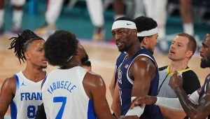 Wojciech Liszka podczas finału igrzysk olimpijskich w Paryżu