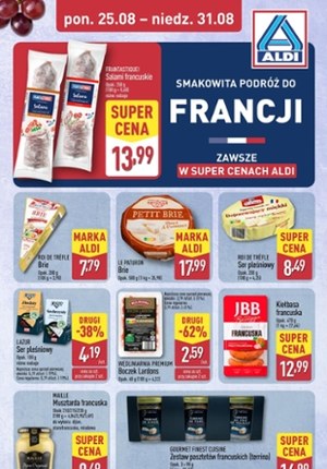 Gazetka promocyjna Aldi, ważna od 25.08.2025 do 31.08.2025.