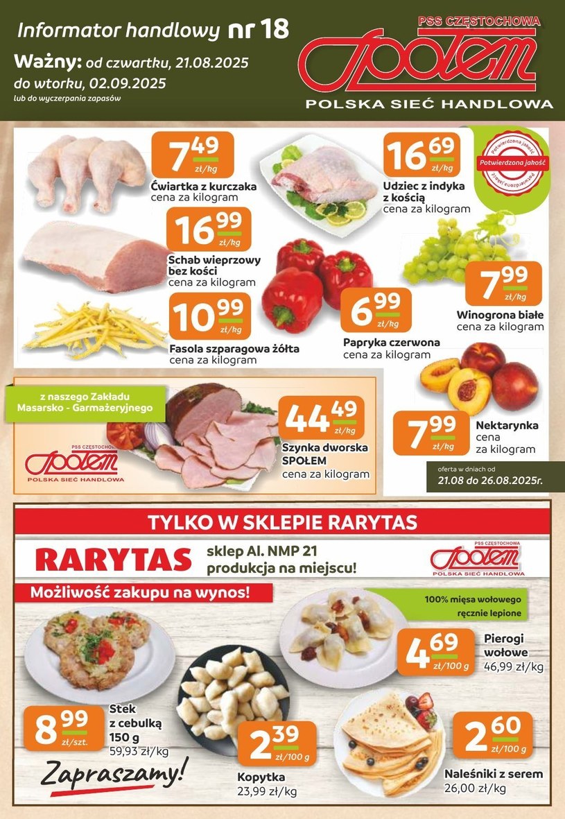 Gazetka promocyjna PSS Społem Częstochowa - wygasła 5 dni temu