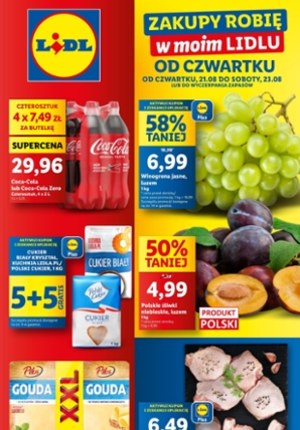 Gazetka promocyjna Lidl, ważna od 21.08.2025 do 23.08.2025.