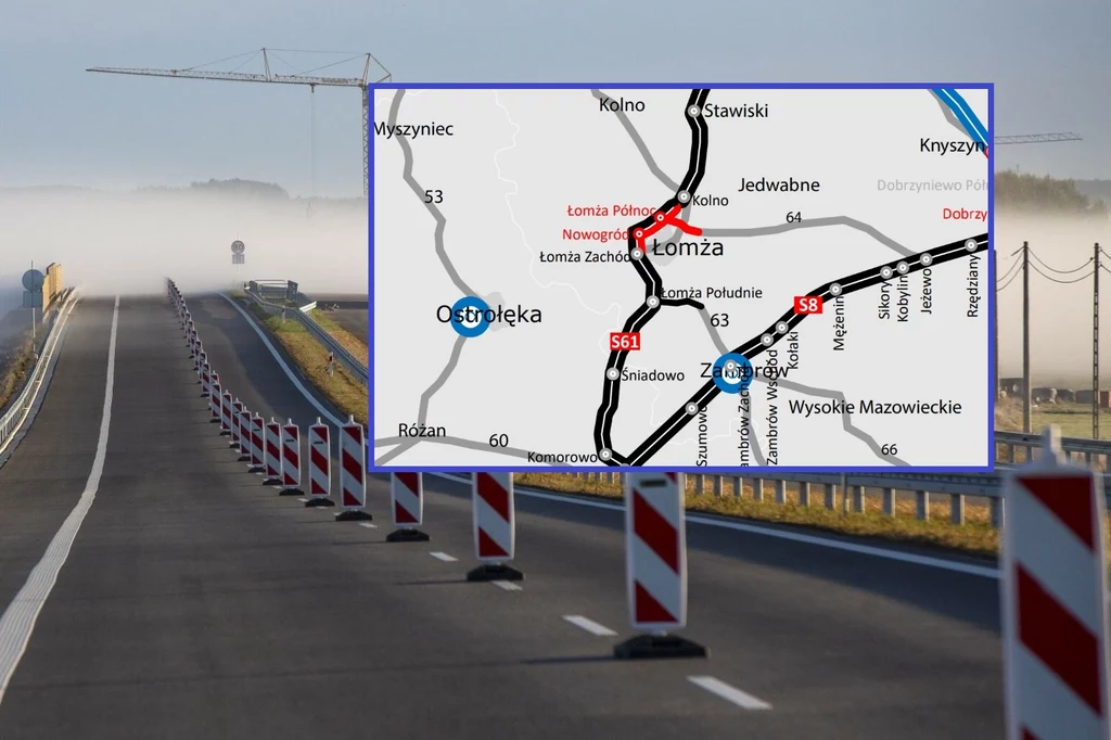 Ostatni odcinek drogi ekspresowej S61, i tym samym polskiego fragmentu trasy Via Baltica, już wkrótce będzie wkrótce w całości dostepny.