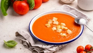 Najlepsza zupa ze świeżych pomidorów. Kremowa, słodka i aromatyczna