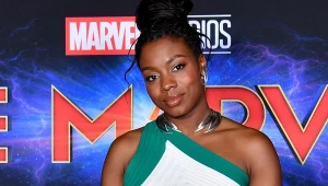 Nia DaCosta na premierze filmu "Marvels"