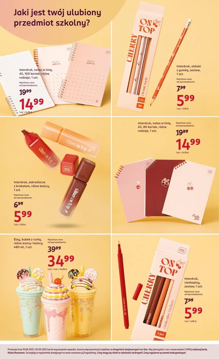 Co znalazło się w promocji w Rossmannie? Co znalazło się w promocji w Rossmannie?