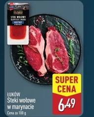 Stek w marynacie Łuków