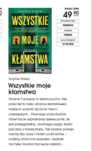 Wszystkie moje kłamstwa Sophie Stava