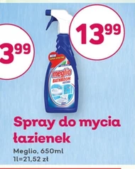 Spray do mycia łazienki Meglio