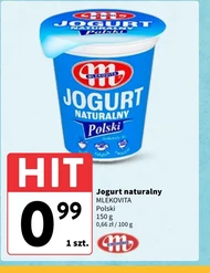 Натуральний йогурт Mlekovita