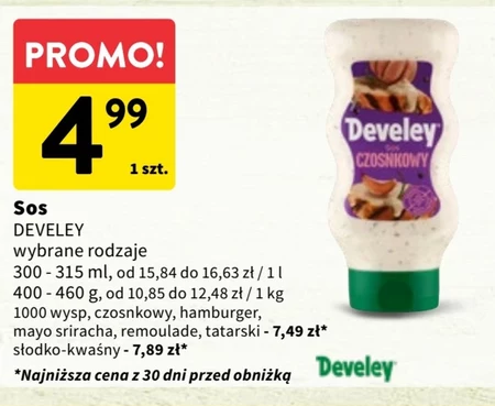 Часниковий соус Develey