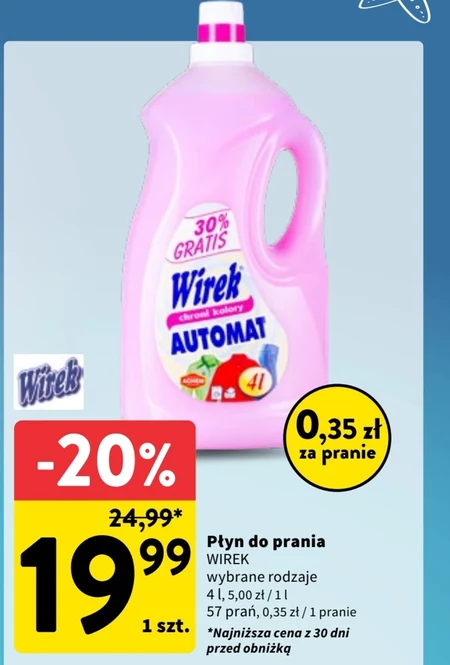 Płyn do prania Wirek