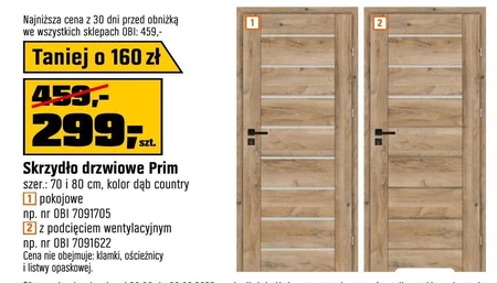 Skrzydło drzwiowe Prim