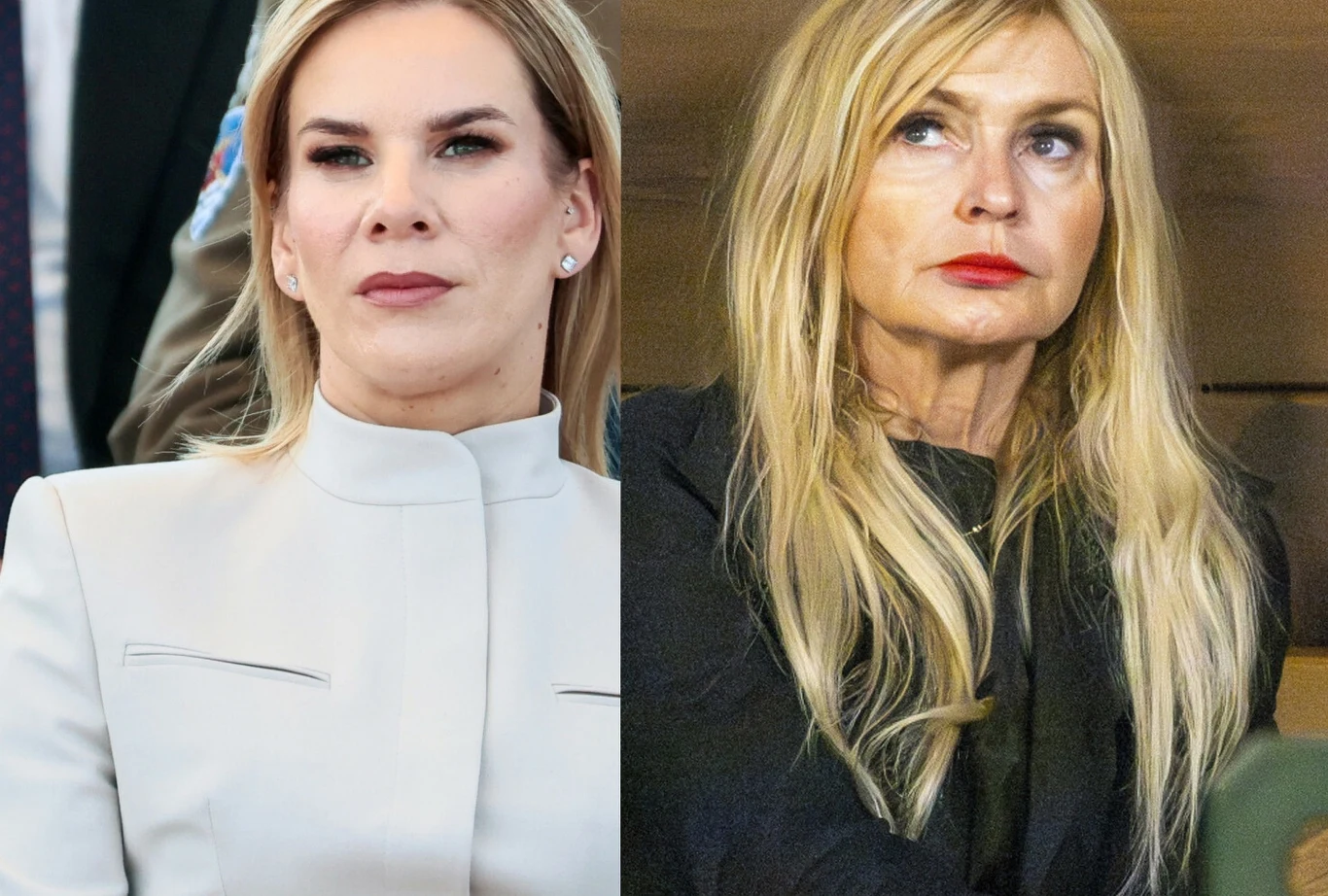 Marta Nawrocka i Monika Olejnik Marta Nawrocka i Monika Olejnik