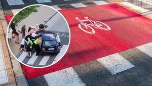 Dramatyczna akcja w Sopocie. Ludzie podnieśli auto, by ratować potrąconą