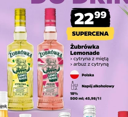 Алкогольні напої Żubrówka