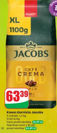 Kawa ziarnista Jacobs