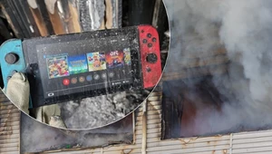 Ogień strawił prawie cały dom. Przetrwała tylko konsola Nintendo Switch