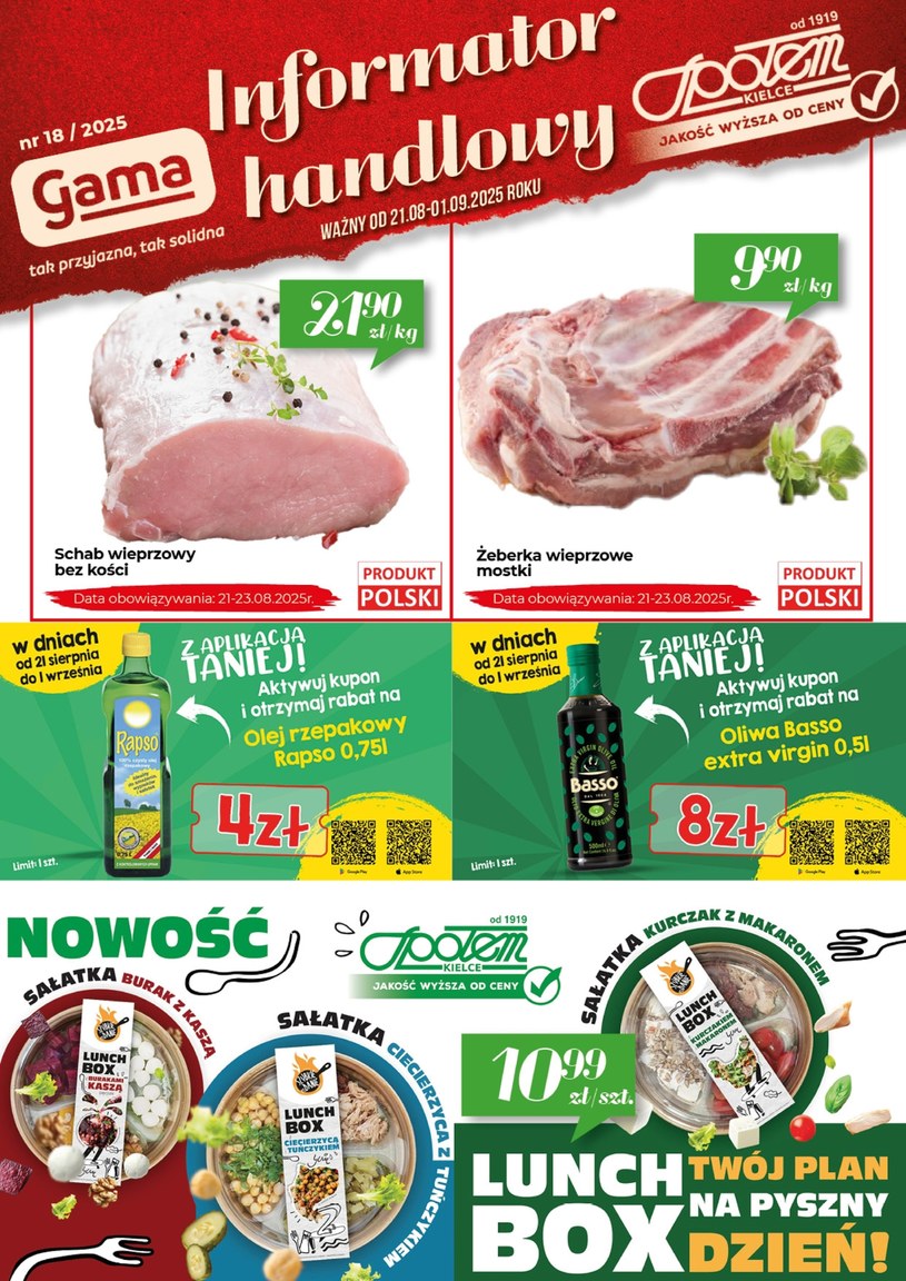 Gazetka promocyjna Społem Kielce - wygasła 17 dni temu