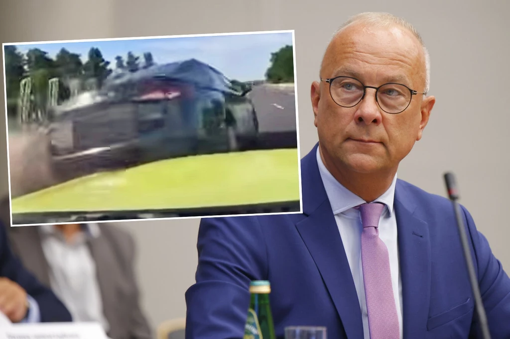 Marszałek województwa lubuskiego Marcin Jabłoński kierował Skodą Marszałek województwa lubuskiego Marcin Jabłoński kierował Skodą