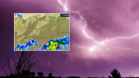 Burze i ulewy nadciągną nad południowo-wschodnią Polskę późnym popołudniem. Wydano alerty IMGW i RCB