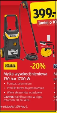 Myjka wysokociśnieniowa Stanley