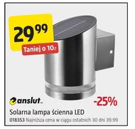 Lampa solarna Anslut