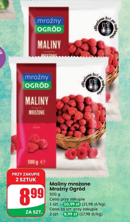 Заморожена малина Mroźny ogród