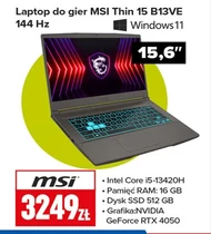 Ноутбук MSI