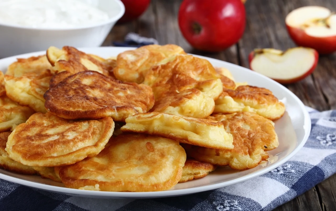 Placuszki z jabłkami