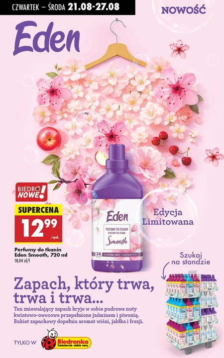 Perfumy do tkanin Eden