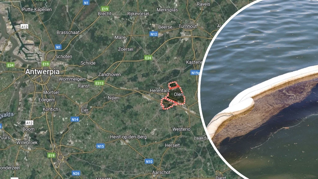 W belgijskiej prowincji Antwerpia doszło do wycieku oleju opałowego 