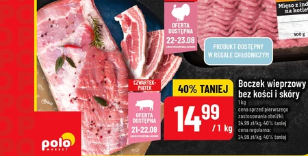 Boczek bez kości