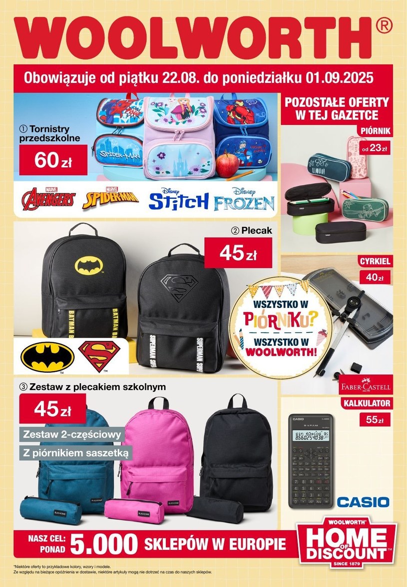 Gazetka promocyjna Woolworth - ważna od 22. 08. 2025 do 01. 09. 2025