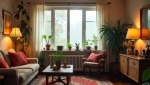 Mieszkanie jak u babci? Nie do końca! Retro dodatki, które robią furorę