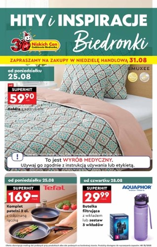 Gazetka promocyjna Biedronka, ważna od 25.08.2025 do 10.09.2025.