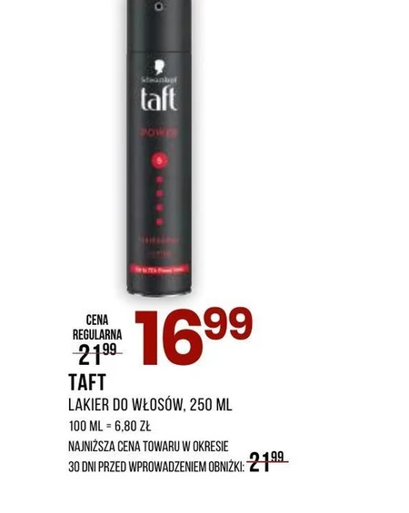 Лак для волосся Taft