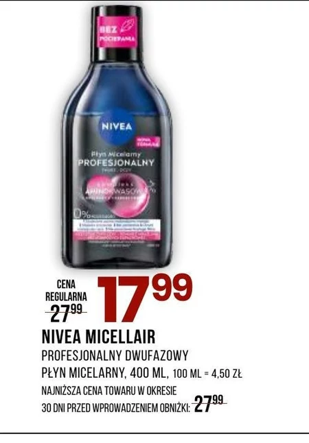 Płyn micelarny Nivea