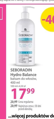 Бальзам для волосся Seboradin