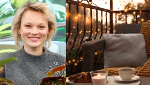 Hygge późnym latem na balkonie. Kasia Joda radzi, jak stworzyć przytulny klimat na chłodniejsze wieczory 