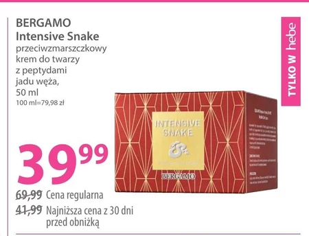 Krem przeciwzmarszczkowy Bergamo
