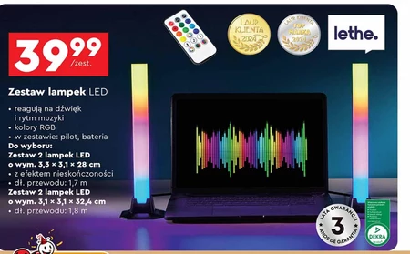 Zestaw lampek led Lethe