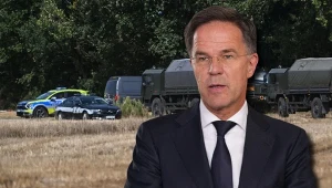 Mark Rutte zabrał głos ws. wybuchu drona w Osinach