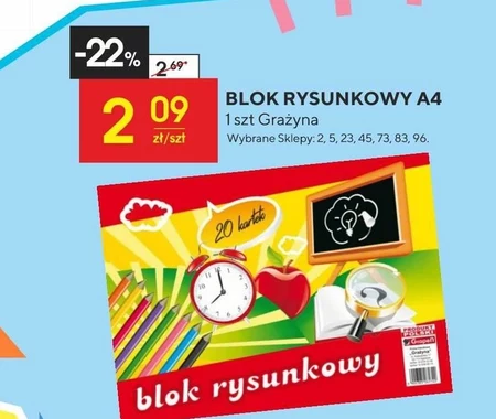Blok rysunkowy Grażyna