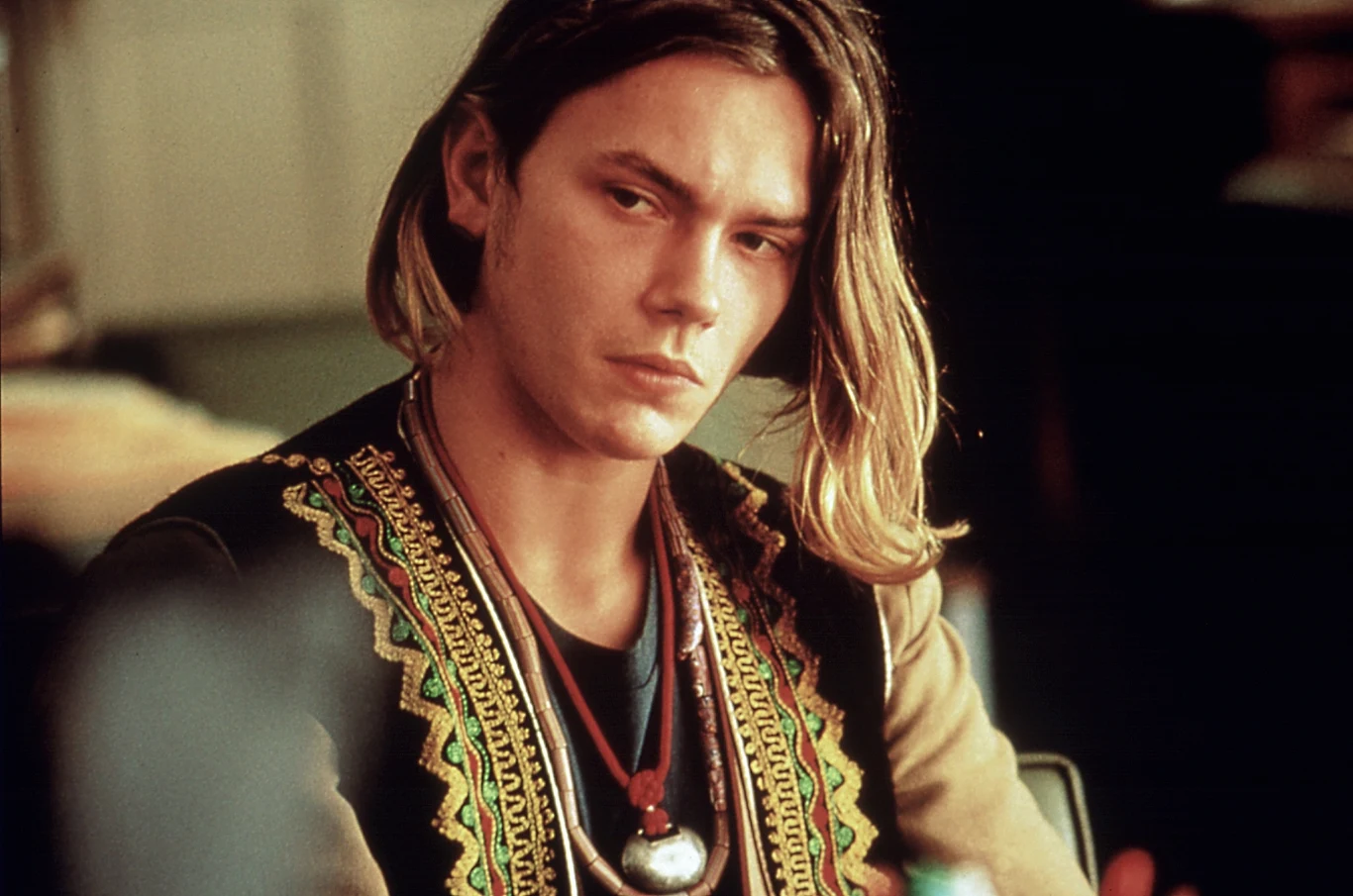 River Phoenix w filmie "Kocham cię na zabój" River Phoenix w filmie "Kocham cię na zabój"