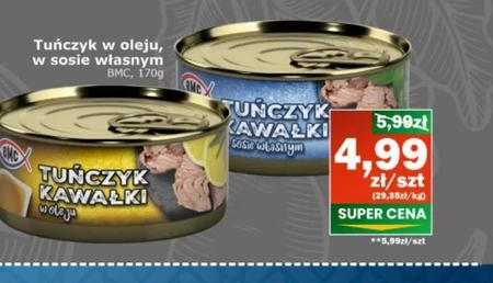 Tuńczyk w sosie własnym BMC